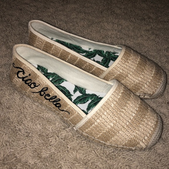 Gianni Bini Shoes - Gianni Bini “Ciao Bella” Embroidered Espadrilles
